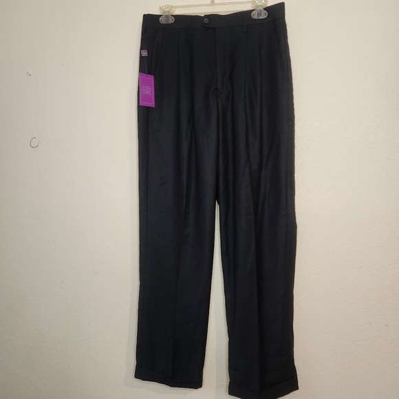 Vinci Navy Blue Men's Dress Pants 32W - Picture 1 of 6